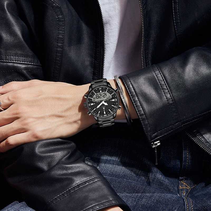 WWOOR Luxury Mens Watches Digital Sport Waterproof Steel Military Quartz Watch For Men Fashion Luminous M Clock Reloj Hbre X250904