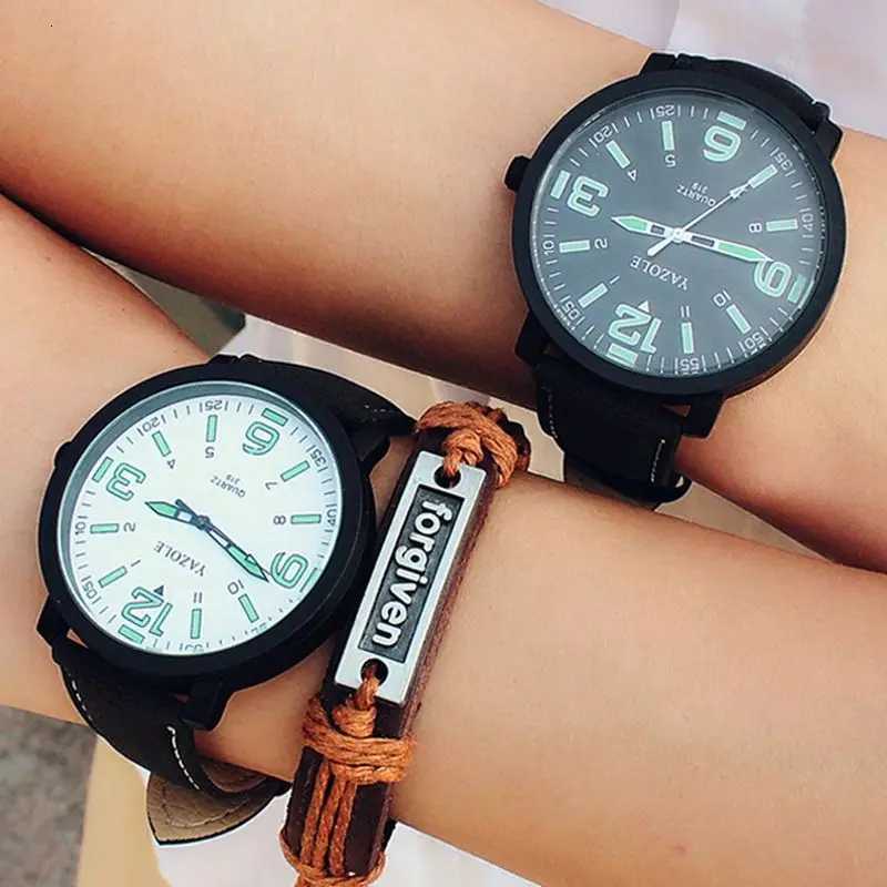 2025 New Large dial Watch Men and Wen Large Frame Waterproof Luminous College wind belt Student Watches Wristwatch men X250904