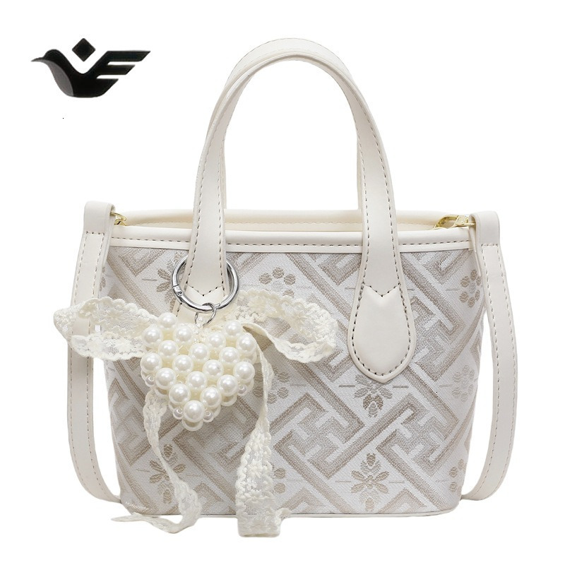 Feiyan Free Shipping New Designer Bag Luxury Shopping Bag Casual Fashion High-end Ethnic Style Handbag National Style Light Luxury Versatile Shoulder 