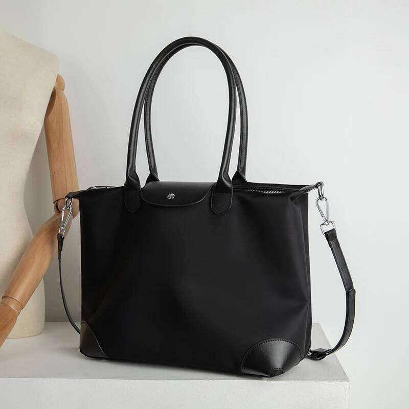 Women's Tote Large Capacity Waterproof Oxford Cloth Women Shoulder Bag Designer Crossbody Bags Foldable Handbags