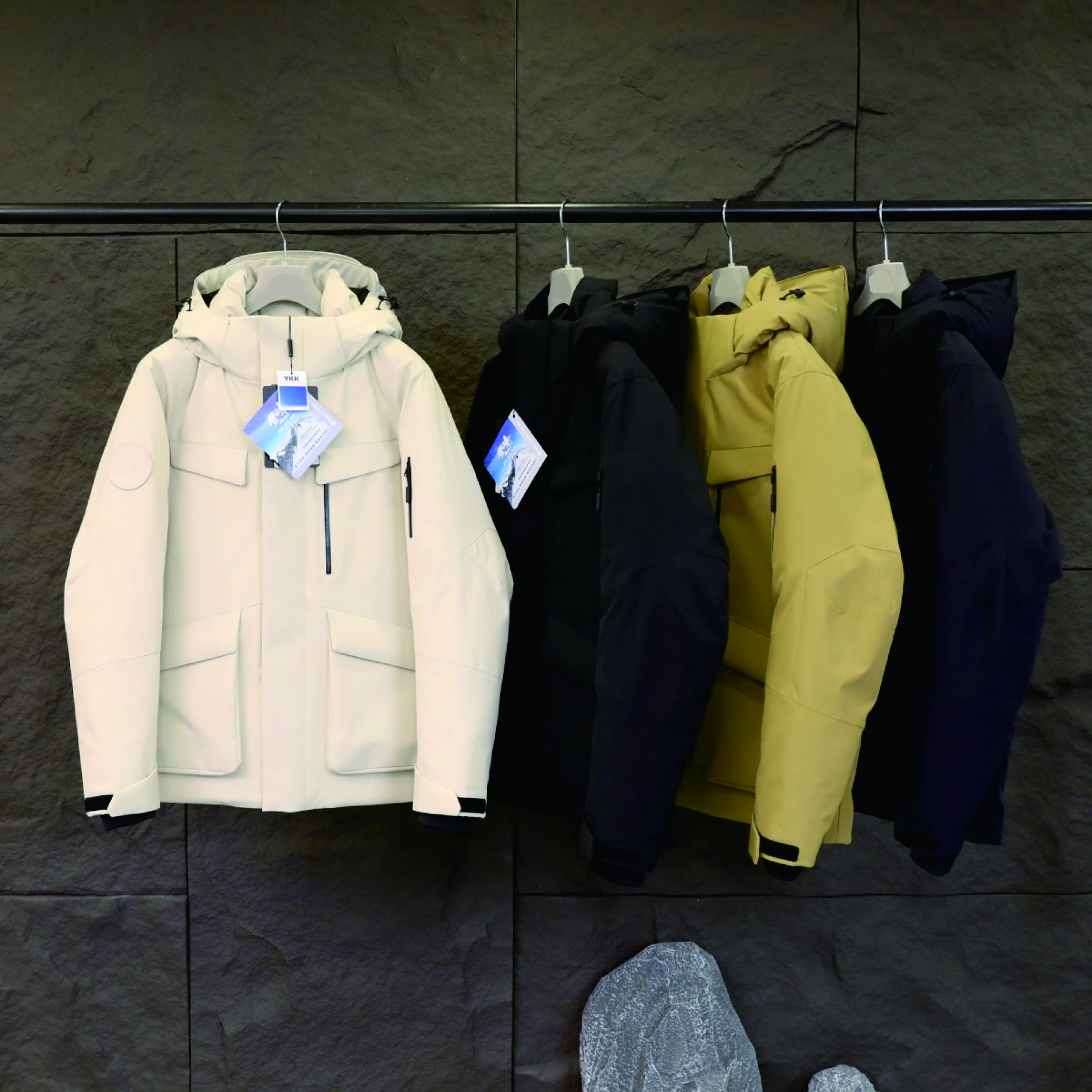 Extreme Cold Series Upgraded Thickened Warm Winter Outdoor Windproof Waterproof Down Jacket with Diverse Styles