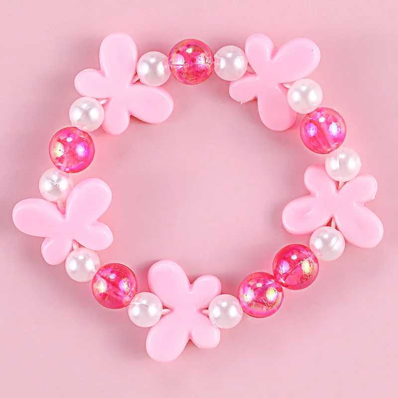 Makersland Colourful Beaded Bracelets For Kids Bowknot Charm Cute Accories Jewelry For Girl Gift Fashion Child BraceletsXJ250904