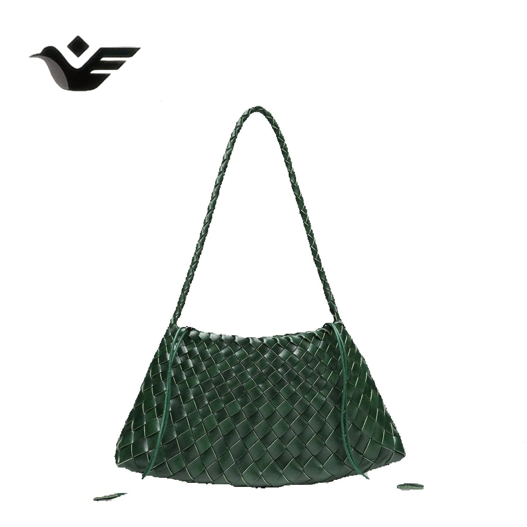 Feiyan Free Shipping New Designer Bag Luxury Shopping Bag Popular Single-shoulder Underarm Hand-woven Tote Bag For Women Fashion Retro Handheld Basket