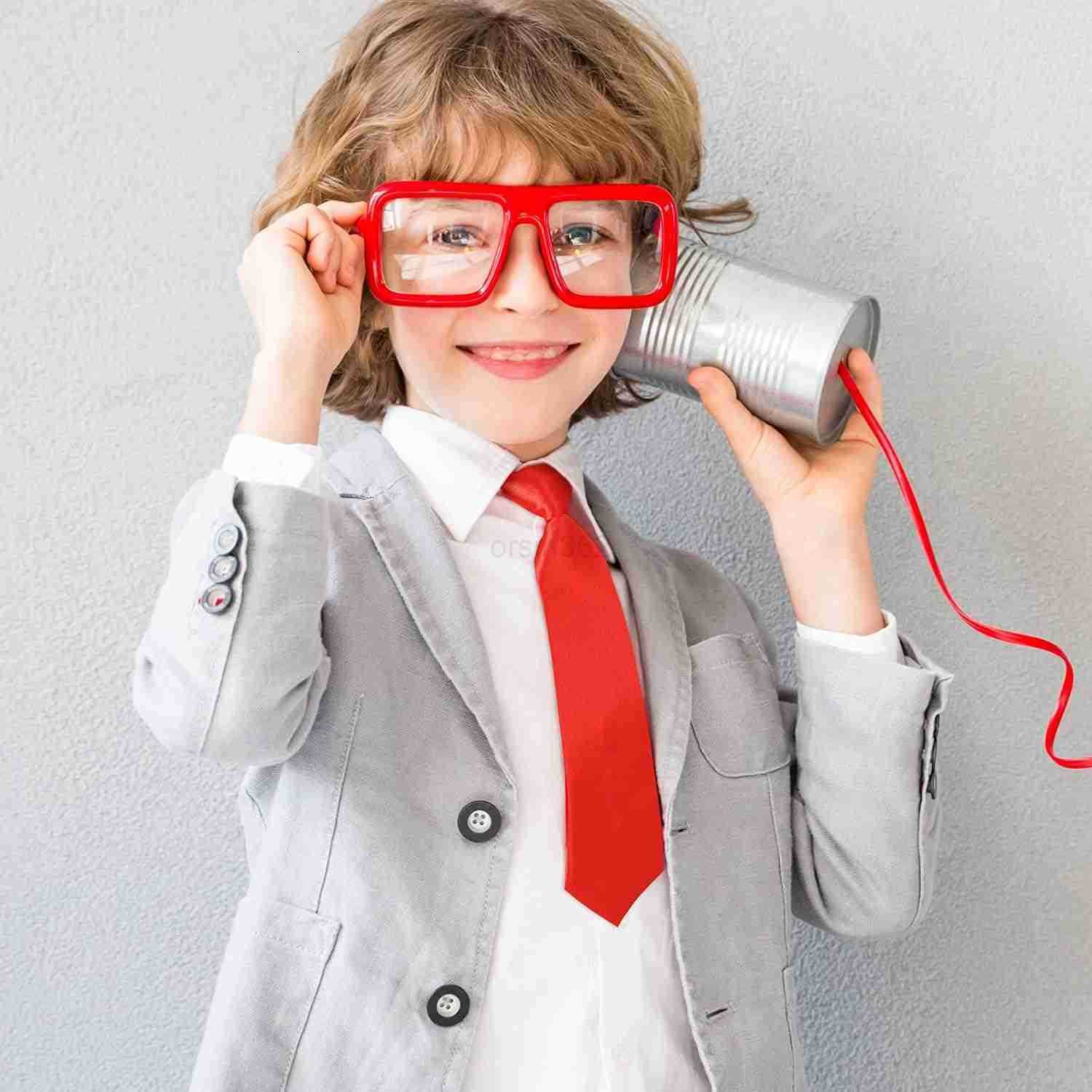 12 Pieces Boys Ties Clip On Neckties Pretied Tie Solid Color Necktie Neck Strap Formal with Elastic for Kids Wedding Graduation School Uniforms Assort