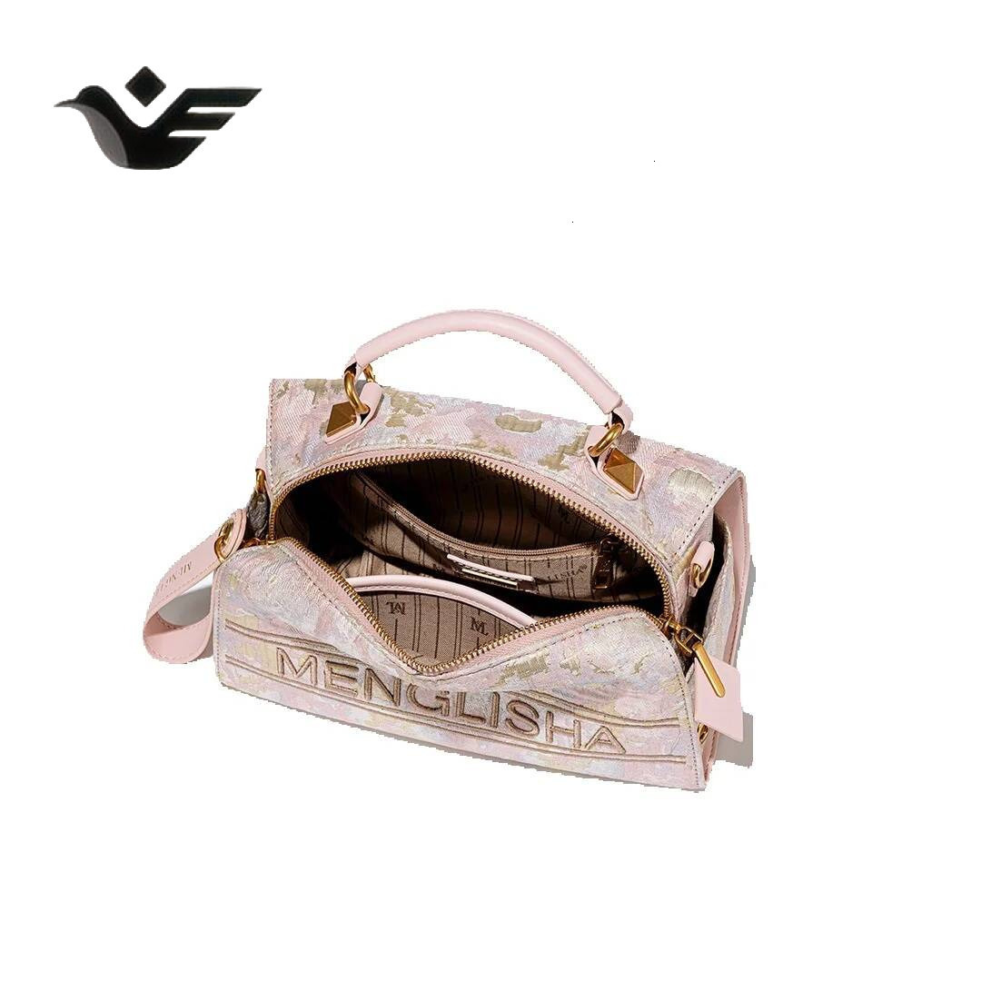 Feiyan Free Shipping New Designer Bag Luxury Shopping Bag Foreign Trade Embroidered Single-shoulder Bag High-end Fashion Handheld Pillow Bag Customiza