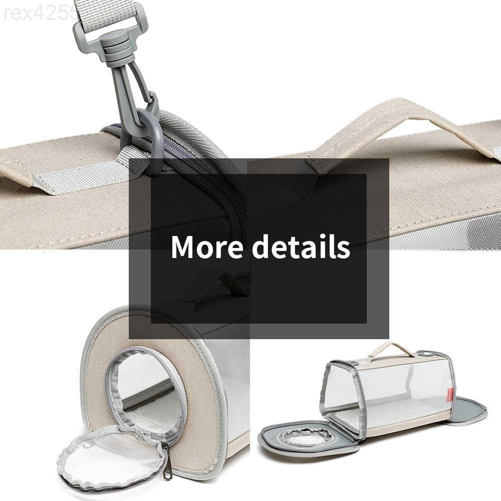 Pig Carrier Travel Small Animal Carrier Bag Lizard Bird Rabbit Carrier Cage Squirrel Breathable Bag Portable Travel Hamster Small Pet Hangbag Large Gr