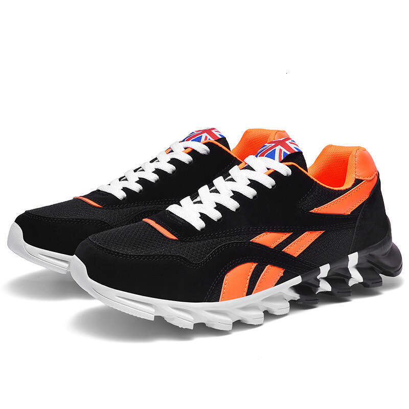 2024 Spring and Autumn Sports Style Running Mesh Blade Large Size Men's Shoes