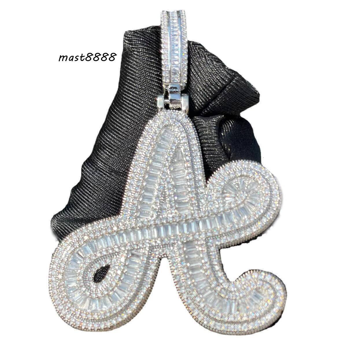 High Quality Single Letter Pendant Brass DIY Personality Creative Gold Plated Necklace