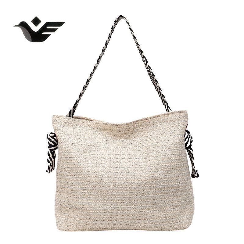 Feiyan Free Shipping New Designer Bag Luxury Shopping Bag Large Capacity Woven Bag Straw Shoulder Bag Beach Vacation Stylish Underarm Bag Large Capaci