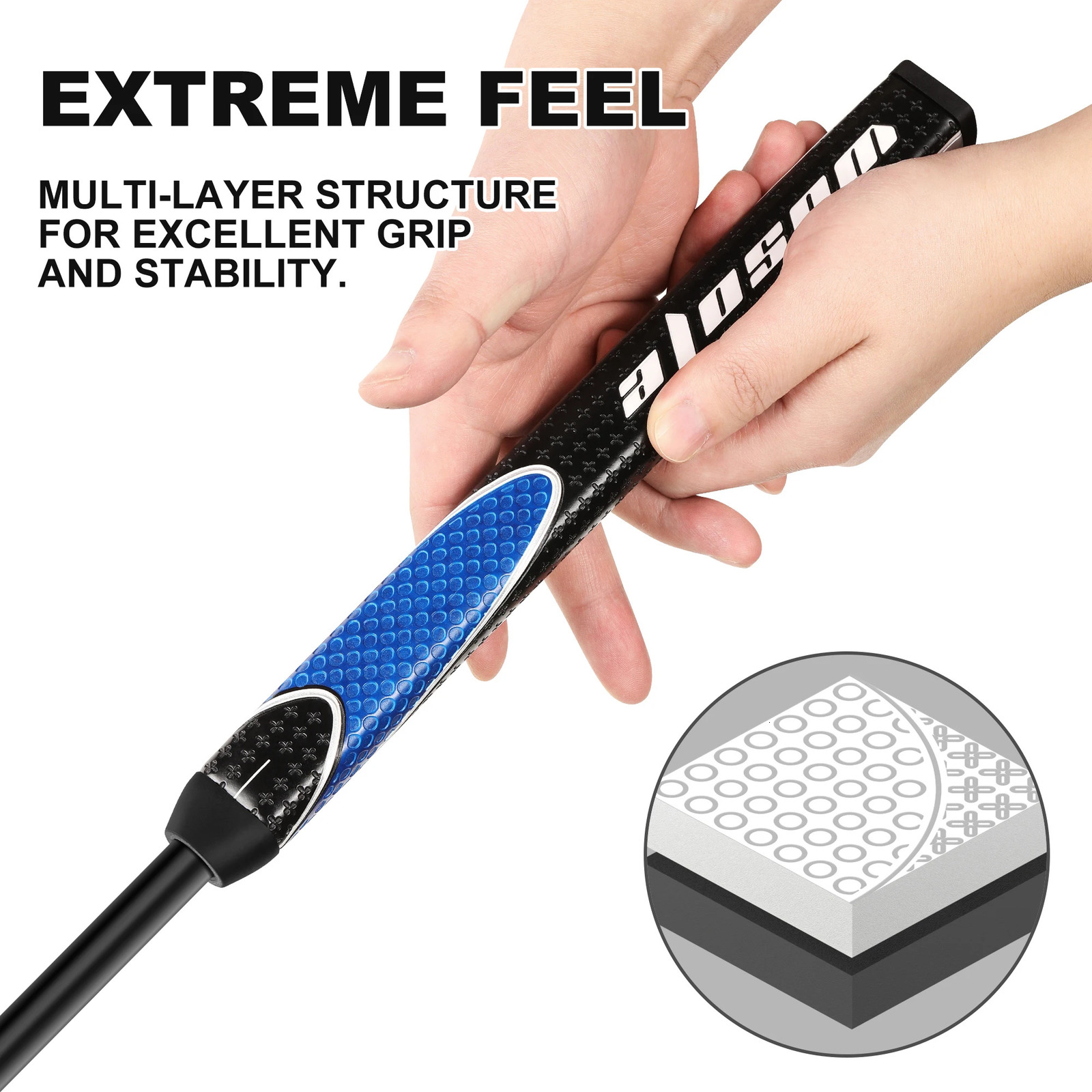 1pc Golf Club Grip PU Lightweight Grip Lightweight Putter Grip Golf Accessories and Training EquipmentPutter Grips 250903