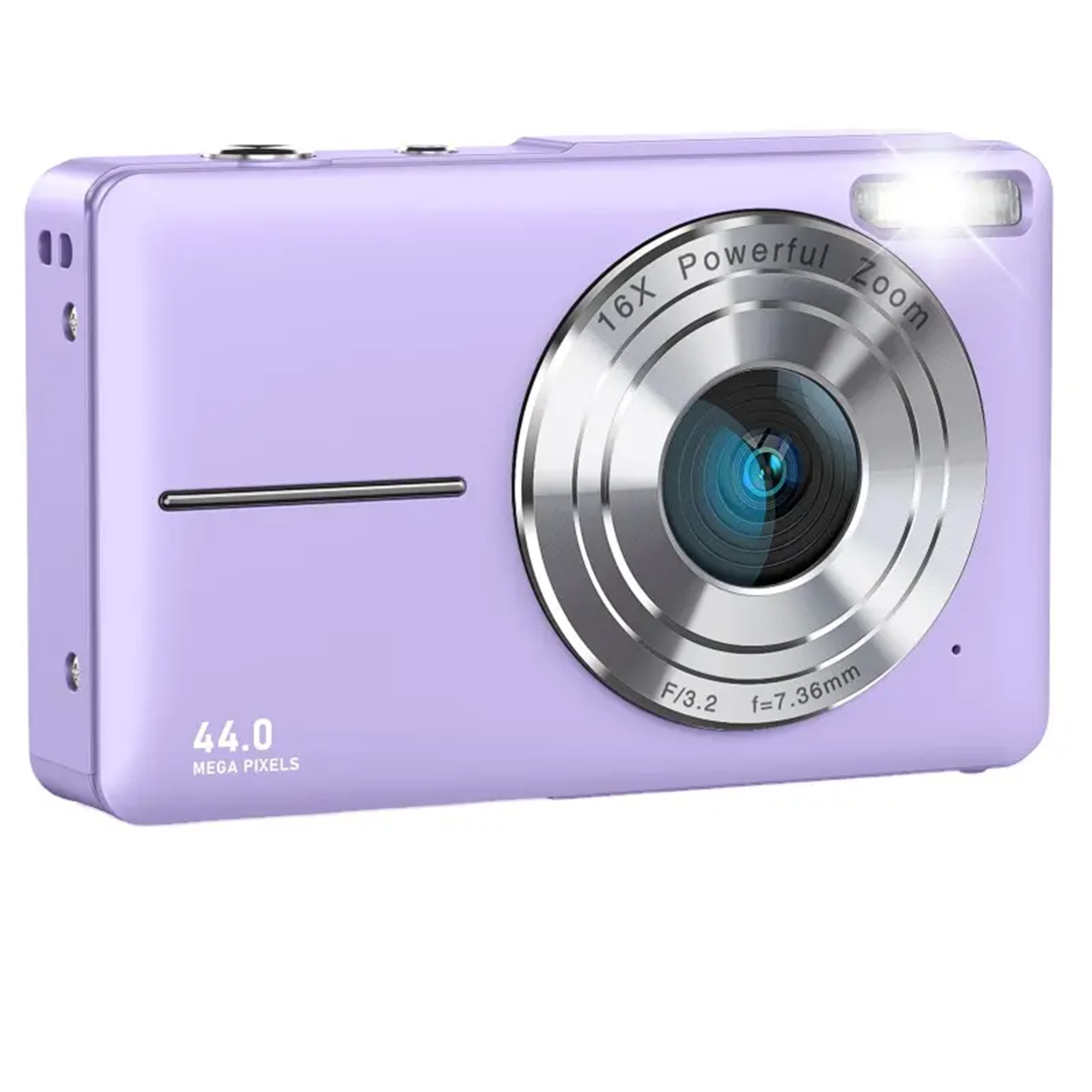 Digital Camera for Kids 44MP FHD 1080P Point and Shoot Digital Camera with 32GB SD Card 16X Zoom Anti-Shake Compact Camera Gift for Boys Girls Teens B