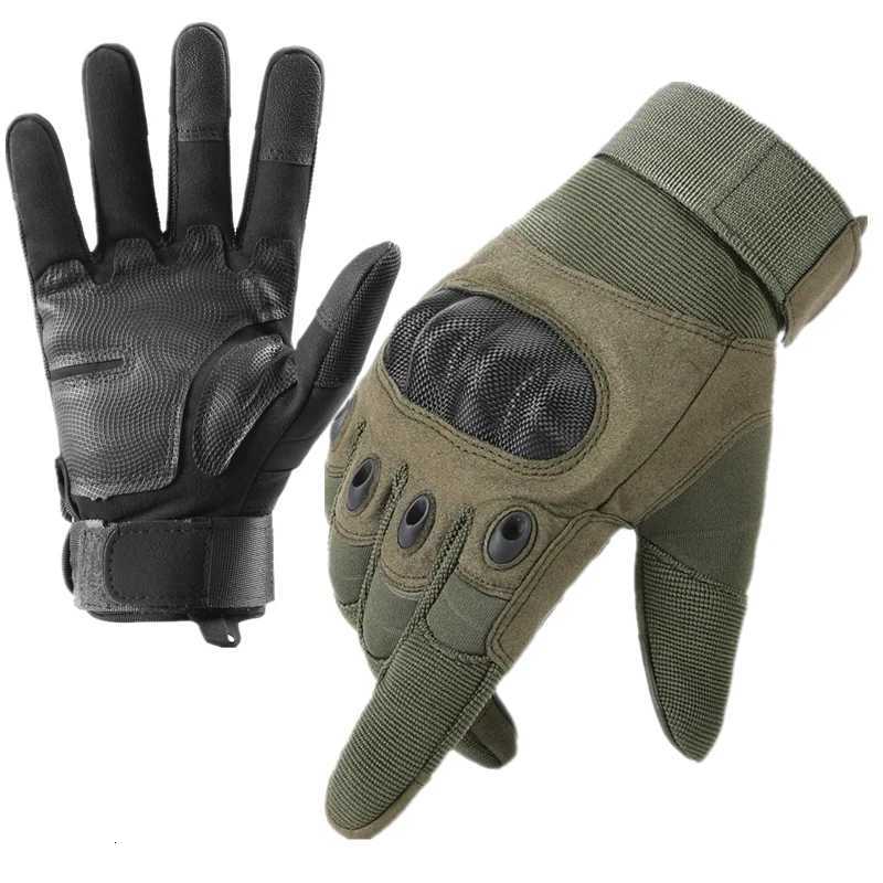 Caon Fiber Hard Shell Tactical Gloves Touch Screen AntiCutting Fitn Combat Gloves Riding Motorcyc GlovesXJ250904