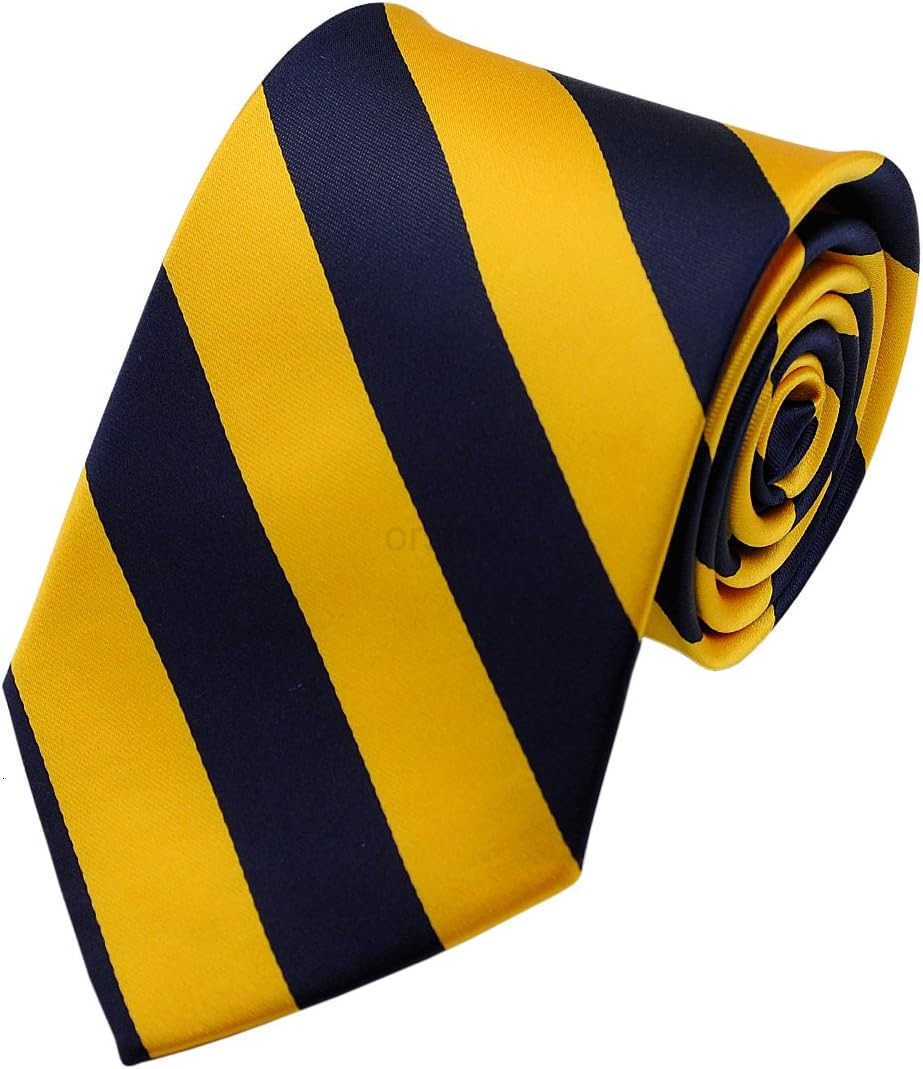 Mens 35 Regular College Stripe Woven TieW250904
