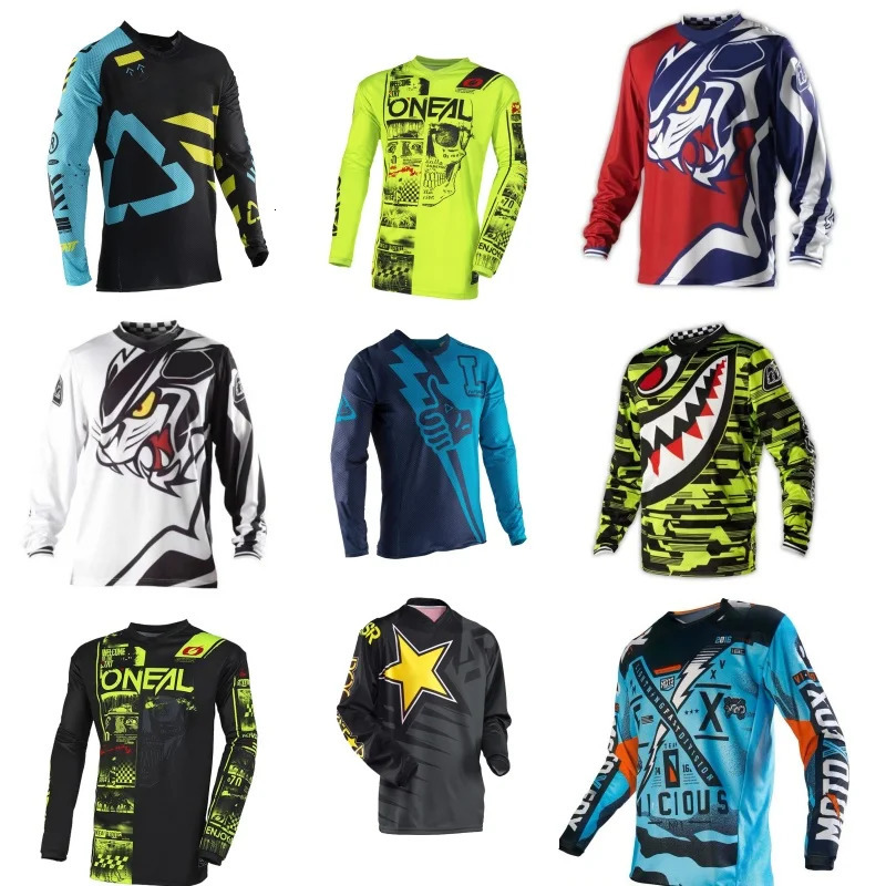 Racing Downhill Jersey Motorcycle Cycling Crossmax Shirt Mountain Bike Ciclismo Clothes for Men MTB Jersey MX DH Tshirt 250903
