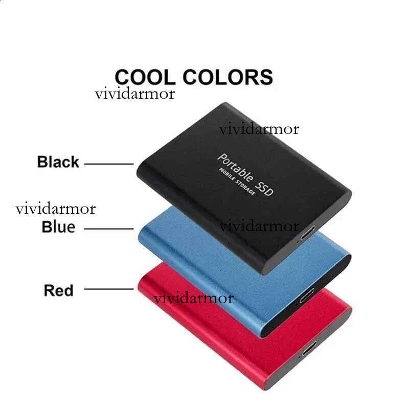 Original Mini 1Tb SSD External Hard Disk Typecusb 31 Highspeed 2Tb Solid State For Desktopnotebooksmartphone 240828