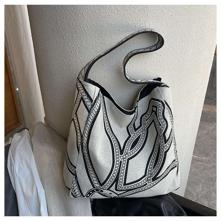 Korean Style Simple Casual Single Shoulder Underarm for Women 2025 New Large Capacity Commuter Tote Bag