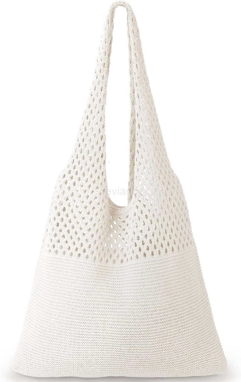 Tote Beach Mesh Knitted Shoulder Bag Large Aesthetic Hobo Bag for Women SummerW250904