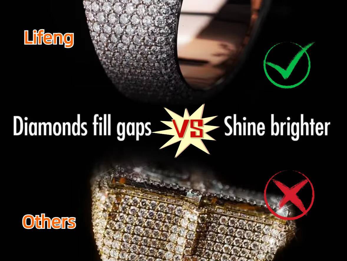 VVS Iced Out Gra Two Stone Mossanite 26mm Baguette Cut Cuban Chain Moissnaite Cuban Necklace 925 Silver Miami Link Chain for Men