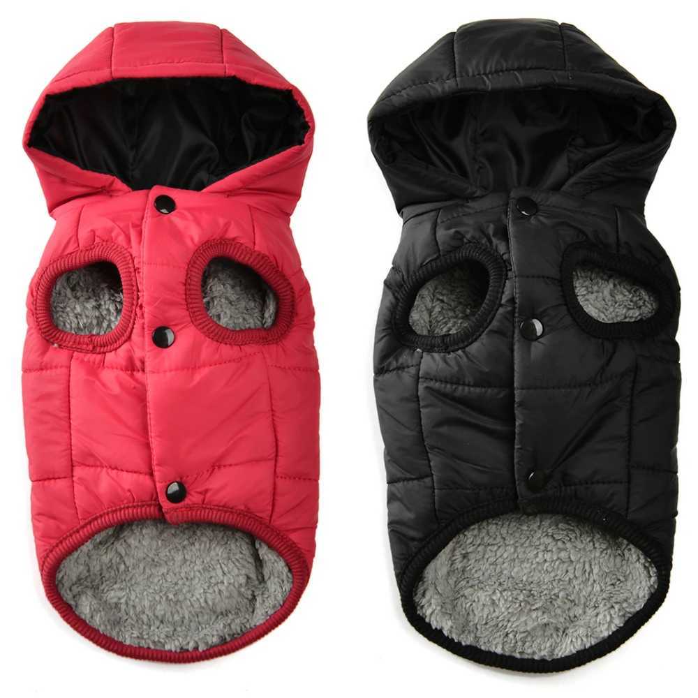 Dog Hooded Winter et Soft Warm Fleece Velvet Puppy Vest Coat Pet Dog Hat Clothes Cold Proof Winter Padded Yorkies Costume W250904