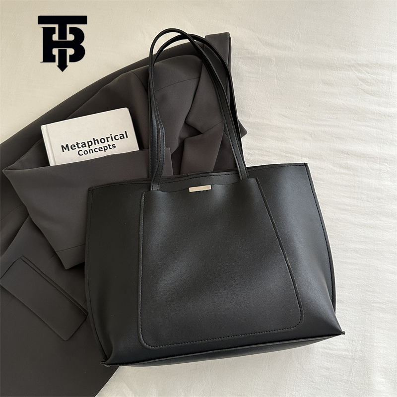 TB BHULAMTE 2025 Spring and Autumn Designer s bag High-End Commuter Handbag Large Capacity This Year's Trend Retro Niche Shoulder Bag Tote Bag