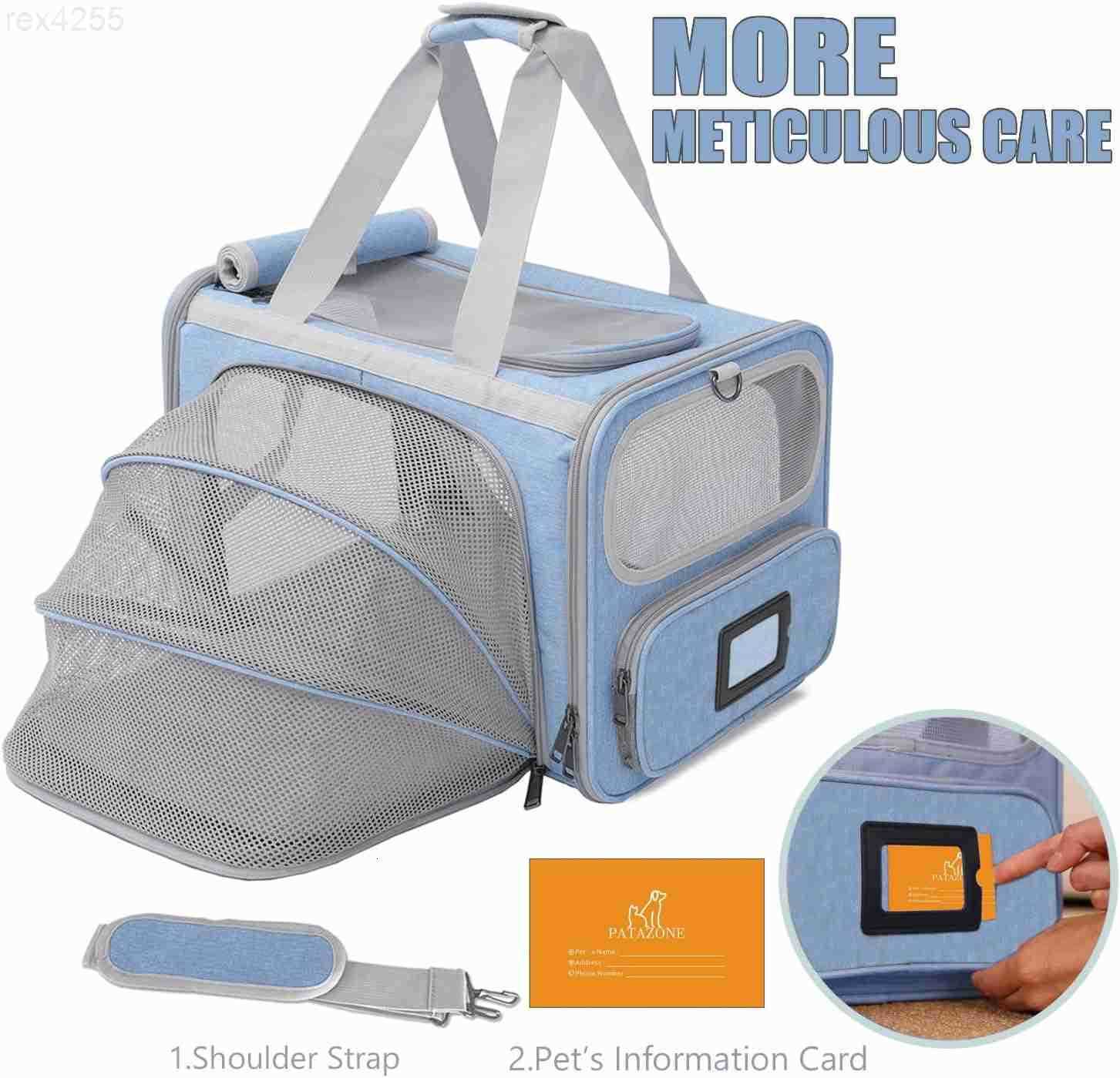 Soft Cat Carrier Pink Small Dog Carrier Airline ApprovedUnique Expandable Pet CarrierStrudyVentilatedSoft Sided Pets Carriers CageDurable Small AnimaW