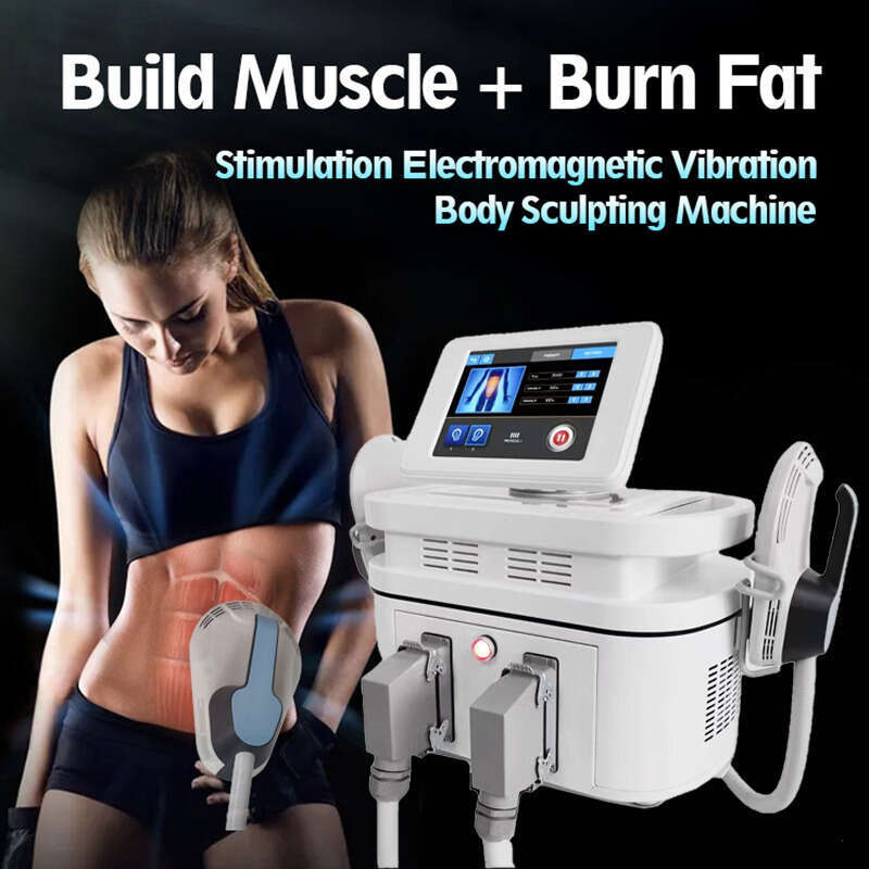 Sweet-Free Hi-Emt Body Sculpting Effective Fat Dissolving Weight Loss Machine 2 Handles EMS Electromagnetic Field Muscle Shaping Hip Toning 13 Tesla E