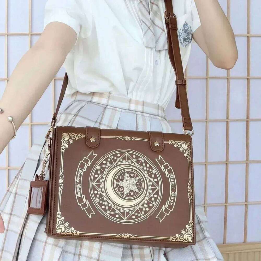 Y2K Korean Gothic Square Black Shoulder Bag Haruku Vintage Aesthetic Purses Designer Handbags Messenger Tote Bags Women