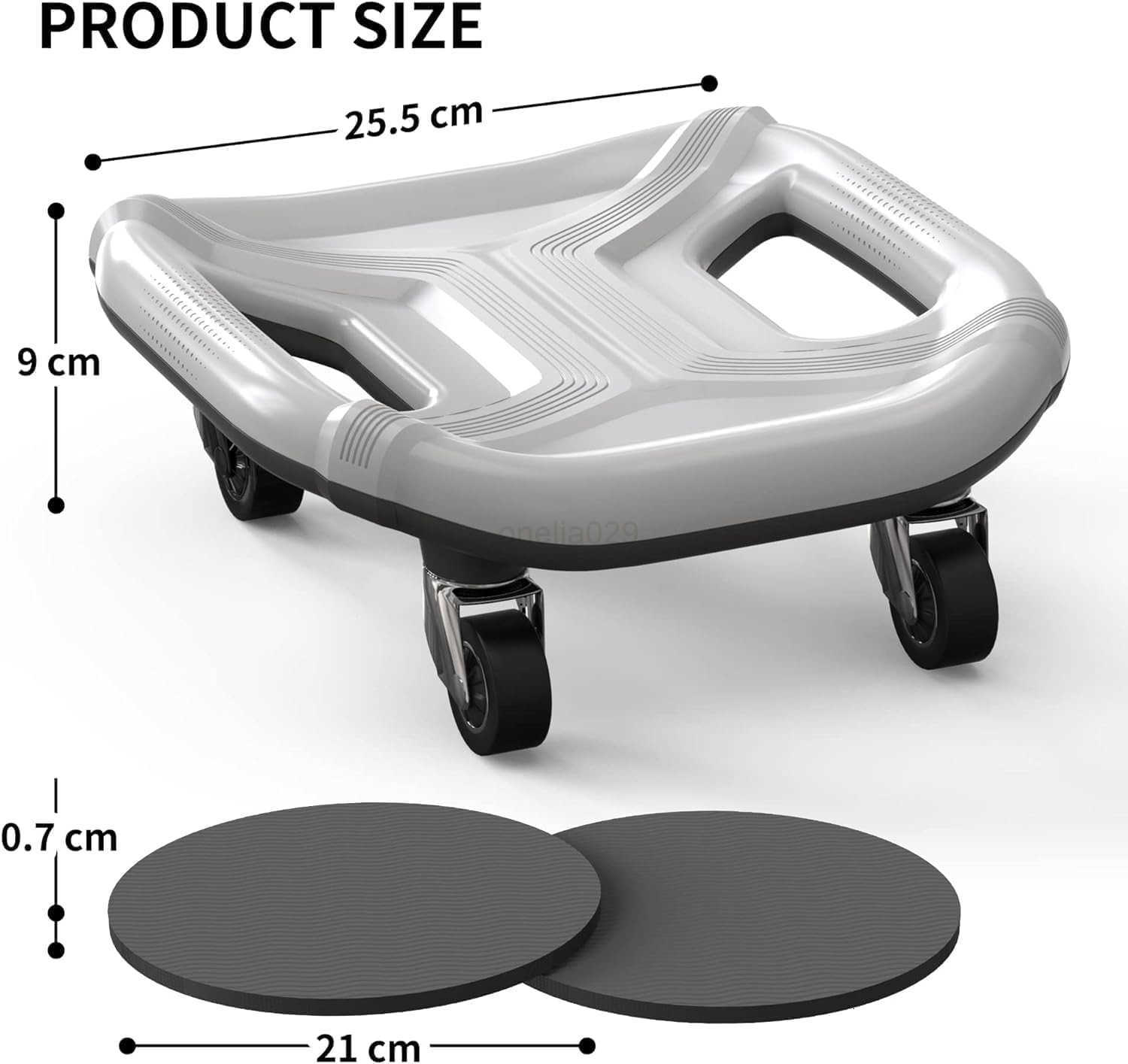 Ab Roller with Knee Pads for Abs Workout Multifunctional Ab Roller Wheel for Abs Workout Abdominal Roller with Knee Pads Abdominal Exercises Wheel Abb