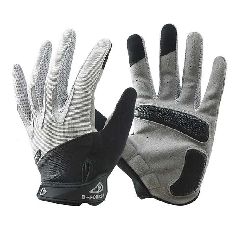 One Pair GlovesBike Gloves Full Finger Road Bicyc Gloves for Men and Women AntiSlip Shock GlovesXJ250904
