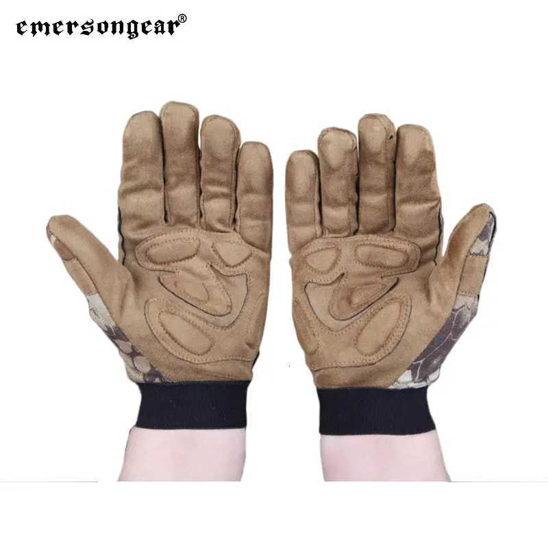 ersongear Tactical Lightweight Camouflage Gloves Hunting Airsoft Combat Full Finger Hand Protective Handwear HLD 8722XJ250904