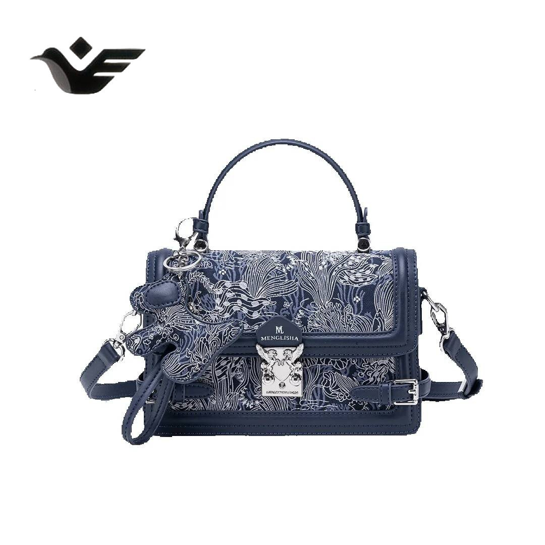 Feiyan Free Shipping New Designer Bag Luxury Shopping Bag High-end Embroidery Single Shoulder Small Square Bag For Women Commuting Casual Versatile Ha