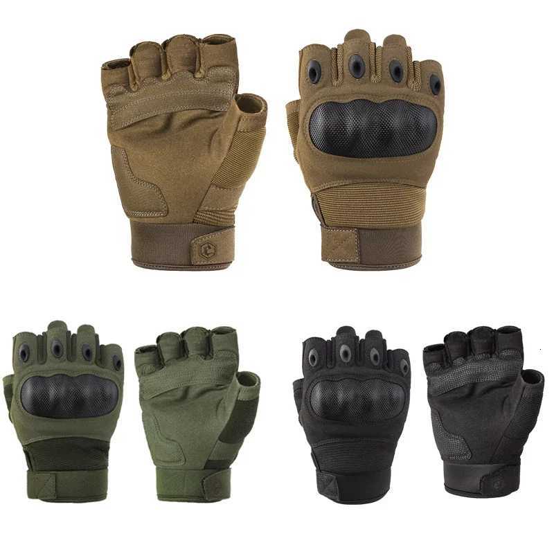 ersongear Half Finger Combat Gloves Hand Protective Gear Tactical Handwear Hunting Cam Outdoor Hiking Training 9348XJ250904