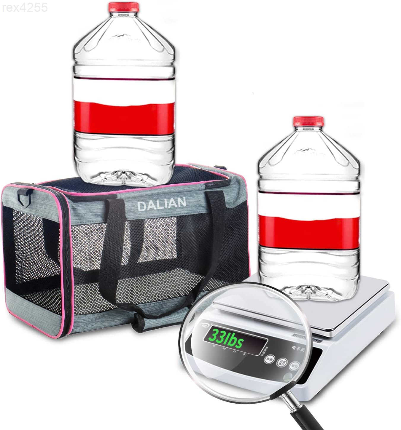 CatDog SoftSided CarriersCat Carrier Airline Approved Pet CarrierDog Carrier SoftSided Pet Travel Carrier Maximum Pet Weight 18 PoundsW250904