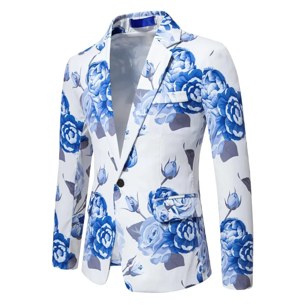 Mens Suit Jacket Floral Art Suit Business Casual Suit Jacket Blazer Men Clothing 250903