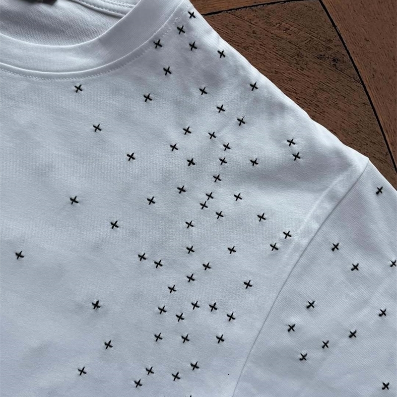 Retro Star Printed Tshirt Fashionable Street Y2K Oversized Harajuku Gothic Couple Casual Top 250903