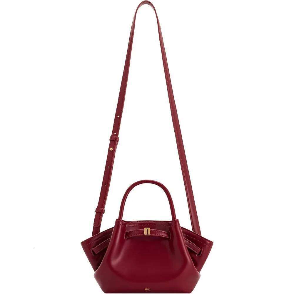 JW PEI Women's Hana Mini Faux Suede Tote Bag Claret