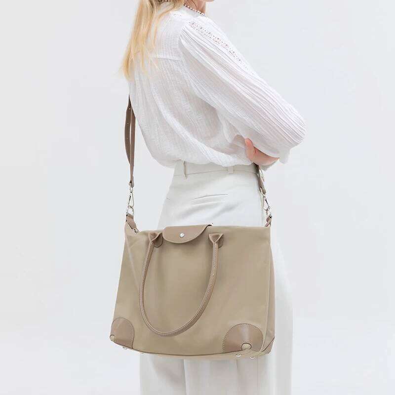 Women's Tote Large Capacity Waterproof Oxford Cloth Women Shoulder Bag Designer Crossbody Bags Foldable Handbags