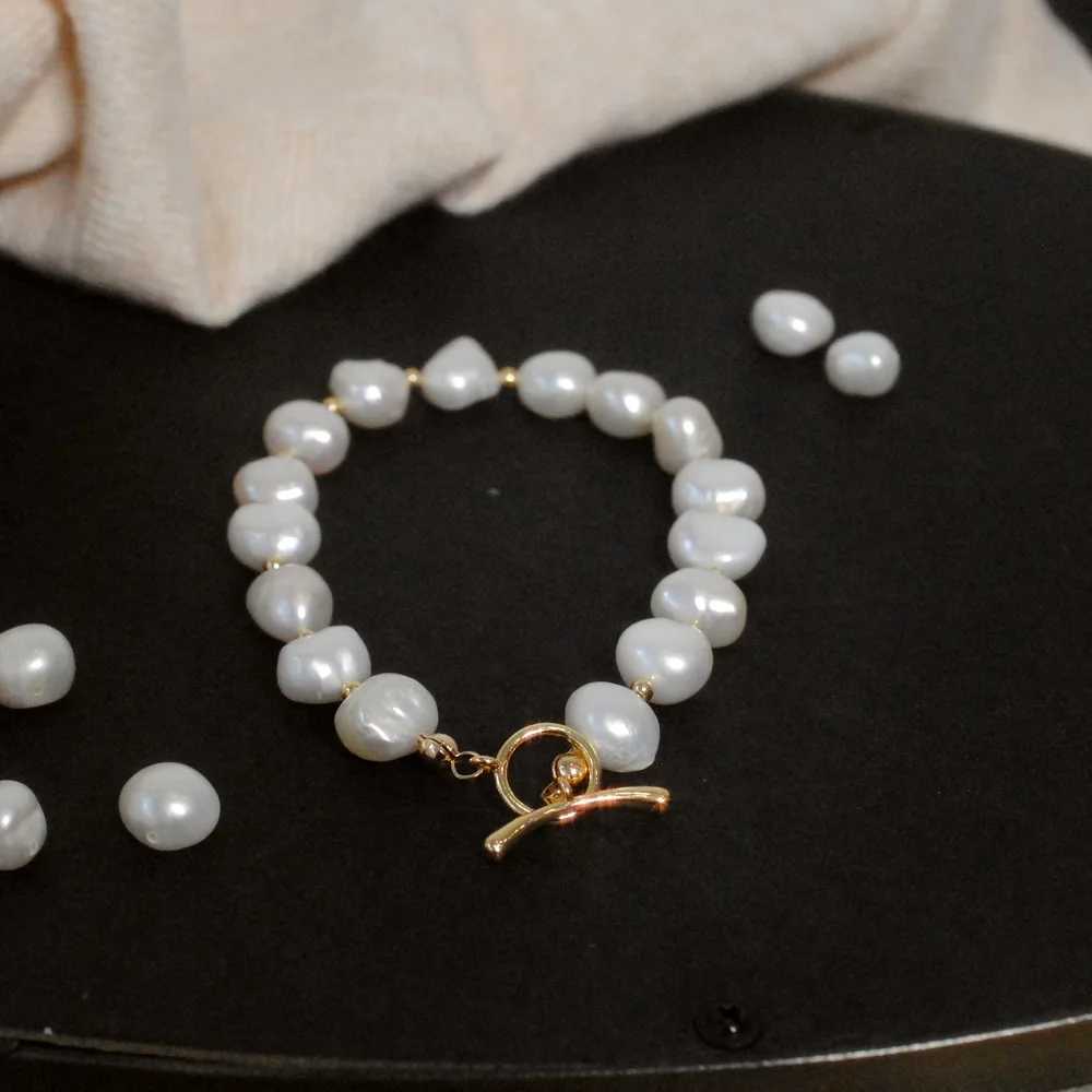 New Arrival Natural Freshwater Pearl 14K Gold Filled Fem Charm Bracelet Jewelry For Women Birthday Gifts No Fade Y250904