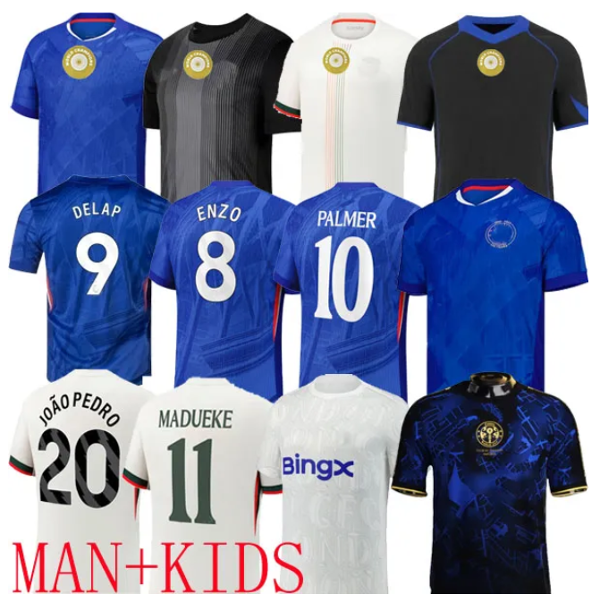 chelseas fc jersey 25 26 Cole Palmer Jadon Sancho Enzo Fernandez jersey Marc Cucurella Mykhailo Mudryk Caicedo kit kids Football Shirt cfc jersey 4524