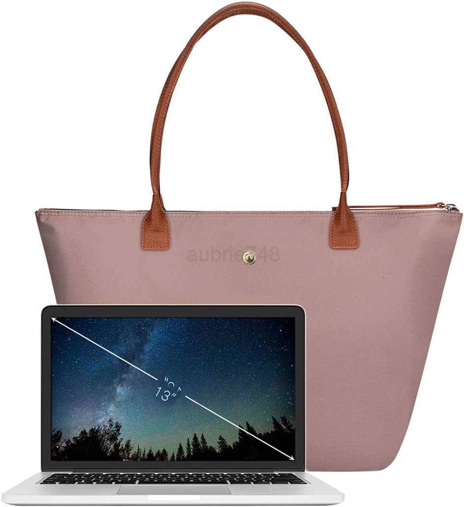 Womens Foldable Nylon Tote Bag Lightweight Shoulder Purse with Top Handle Spacious Hobo Bag for Work and Travel M250904