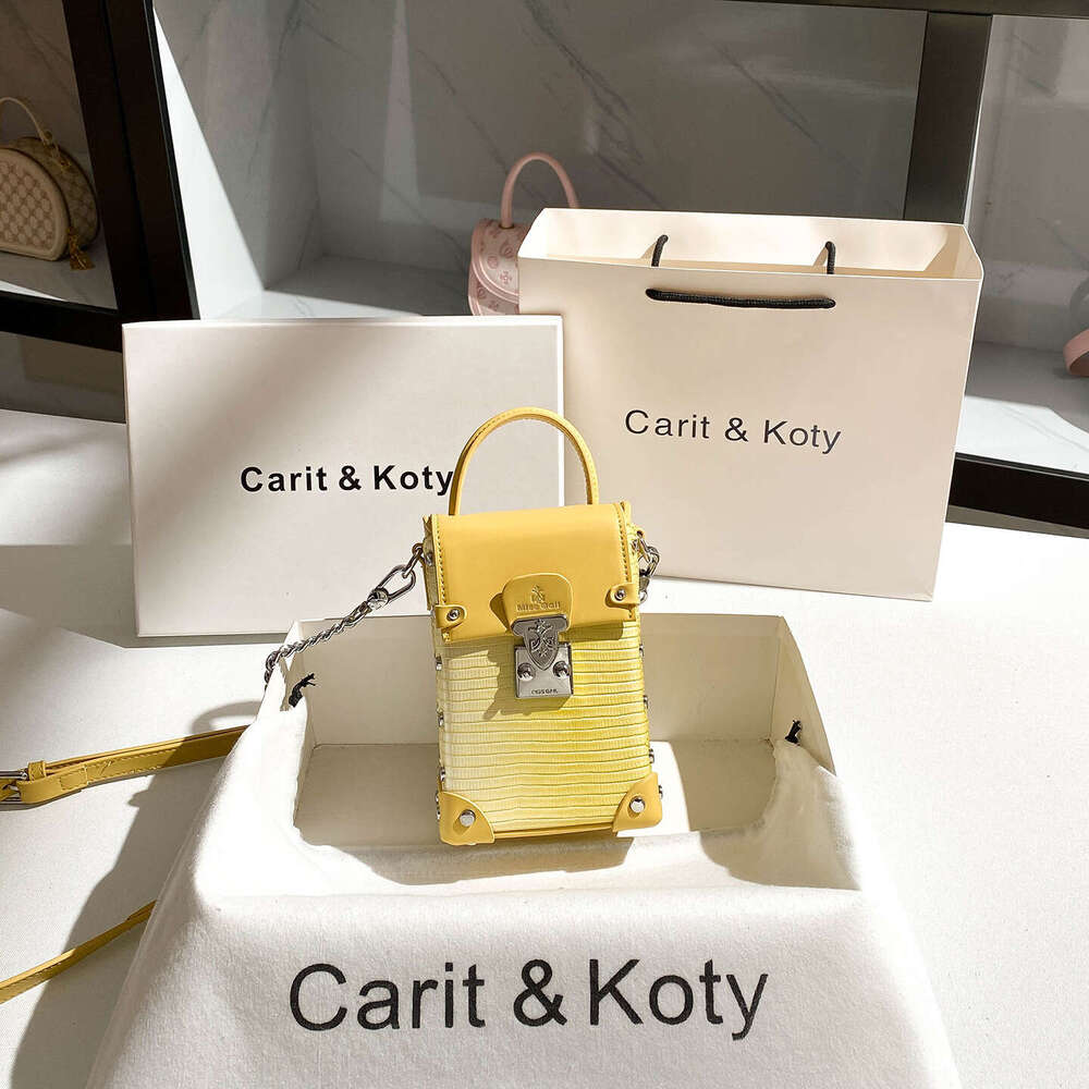 DHEssentials 2025 Jacquard Phone Crossbody Bag Unique Design Soft Shoulder Purse