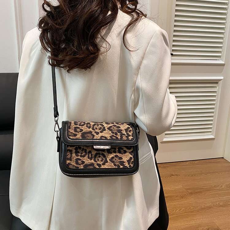 2025 Spring New Small Square for Women, Trendy Printed Crossbody Bag