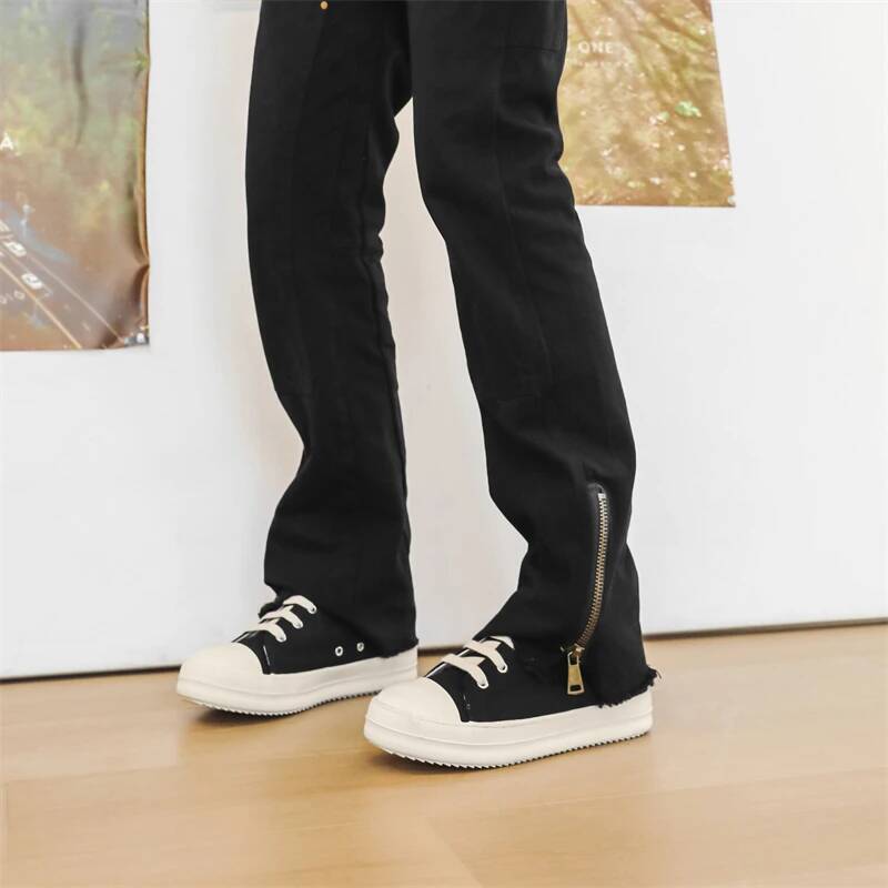 Men Women Casual Skateboard Vulcanized Designed Running Tennis Sports Shoes Lace Up Comfortable Outdoor Sneakers ddmysaturn