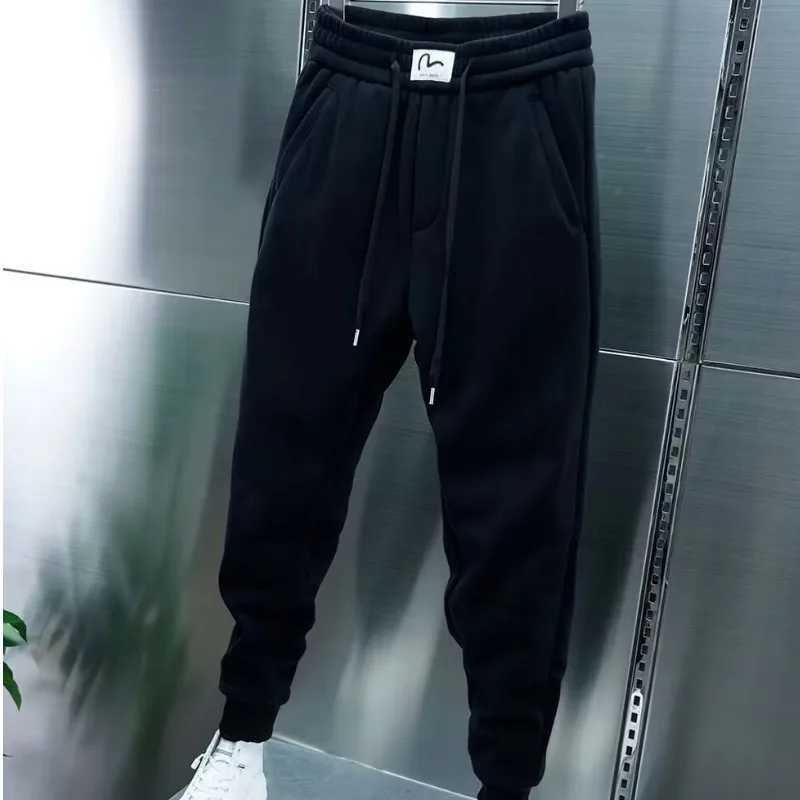Mens Joggers Autumn Drawstring Casual Pants Korean Sweatpants Workout Running Gym Fitness Black Sports Trousers Men ClothingXJ250904