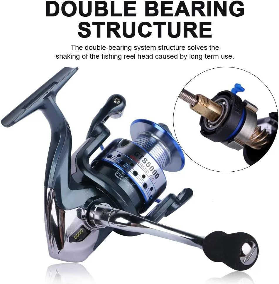 Spinning Reel Faster Line Retrieve Braid Ready Spool 551471 High Speed Max Drag 33Lbs Smooth Fresh and Saltwater Fishing Reel 13 1 Shielded Stainless 