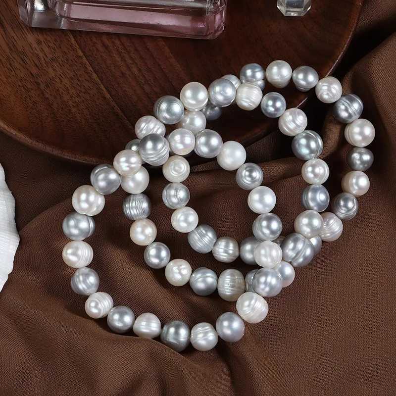 910mm Natural Freshwater Potato Pearl Bead Bracelet For Gift Y250904
