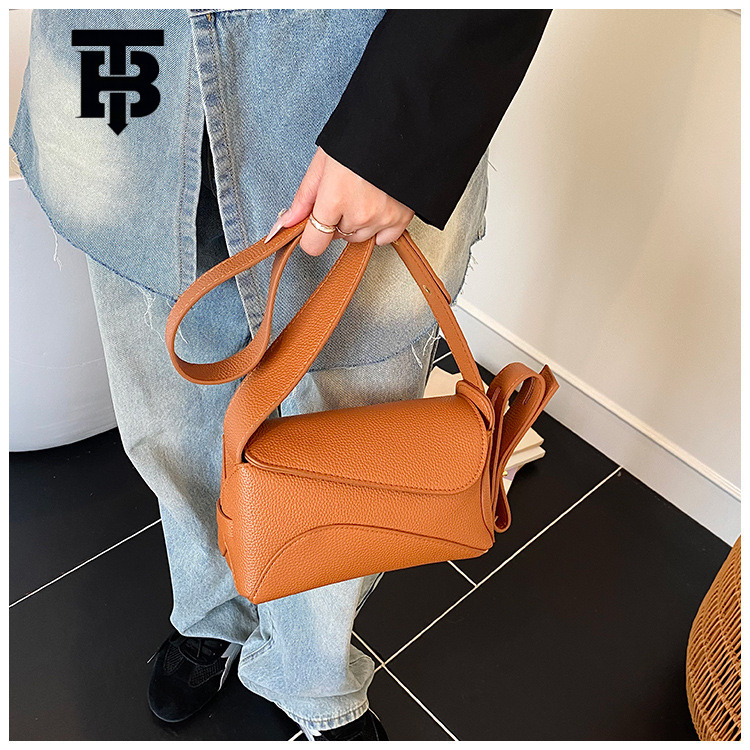 TB BHULAMTE Designer s bag 2025 New Cross-Border Top Layer Cowhide Women's Bag Large Capacity Underarm Bag Crossbody Tote Bag Versatile Fashion S