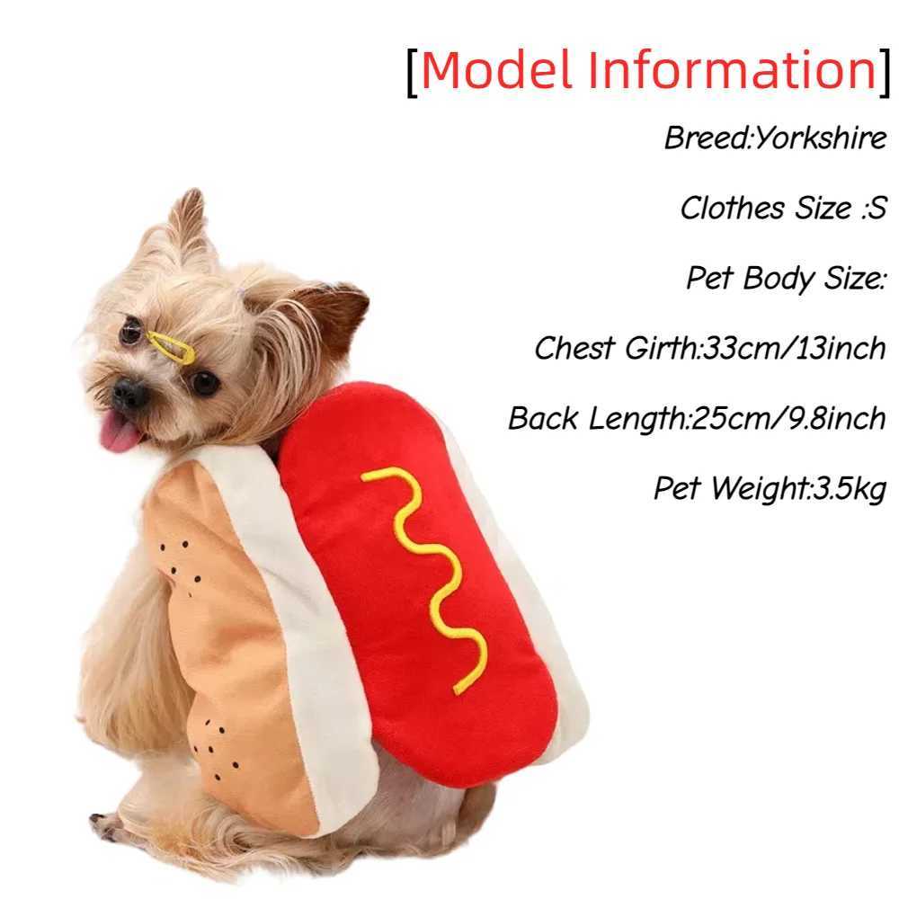 Pet Dog Funny Costume Adjustable Halloween Christmas Festivals Party Pet Clothes Soft Cute Print Pets Yorkshire Bulldog Coat W250904