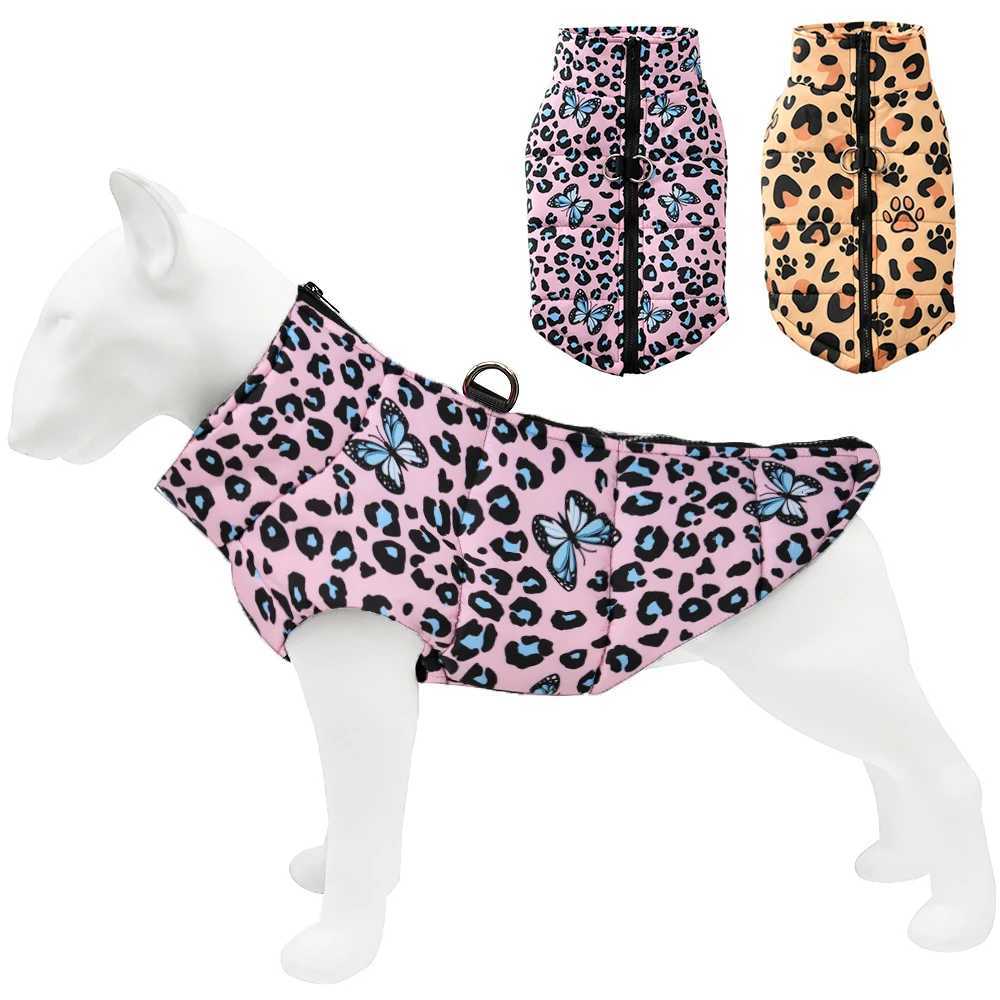 Autumn Winter Dog et For Small Large Dogs Outdoor Walking Waterproof Windproof Pet Butterfly Print Clothes Labrador Costume W250904