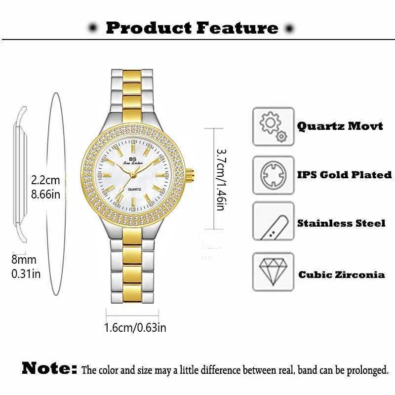 Fashion Ladies Wrist Watches Dress Gold Watch Wen Crystal Diamond Watches Stainless Steel Silver Clock Wen Montre Femme X250904